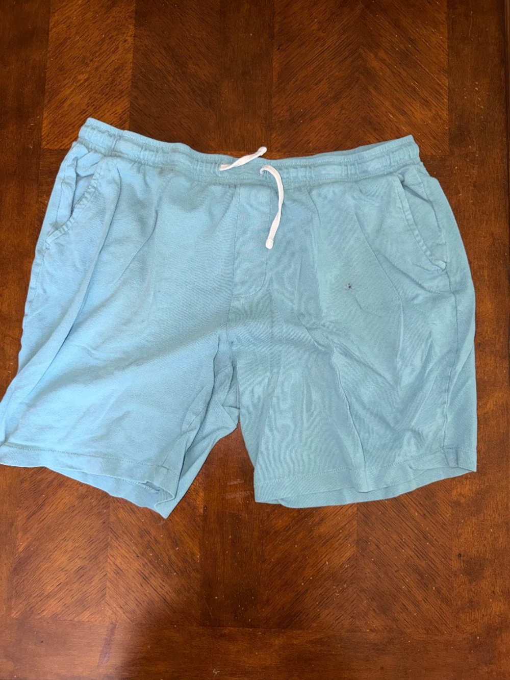 No Boundaries Men’s XL/XXG Blue Drawstring Sweat Shorts